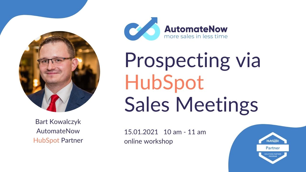 Prospecting via HubSpot Sales Meetings Workshop by AutomateNow