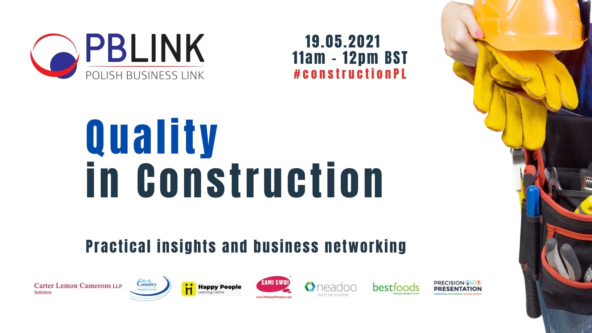 PBLINK Insights Quality in Construction