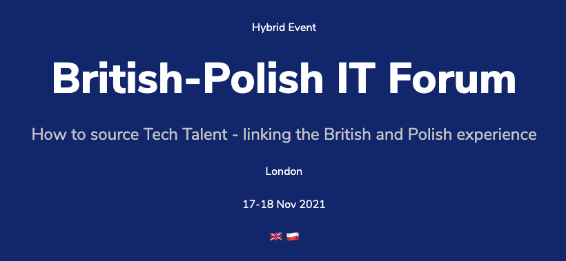 Brytyjsko Polskie Forum IT 2021 Online